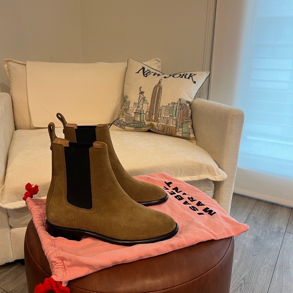 Isabel Marant Galna Suede Bootie / Chelsea boot women’s 7 - Picture 4 of 7